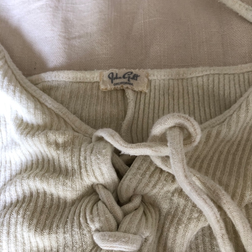 Thee John Galt/Brandy Melville Crop Tops - Picture 5 of 7